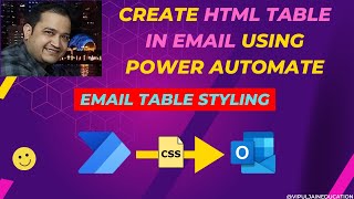 Power Automate HTML Table Formatting | Styling using CSS