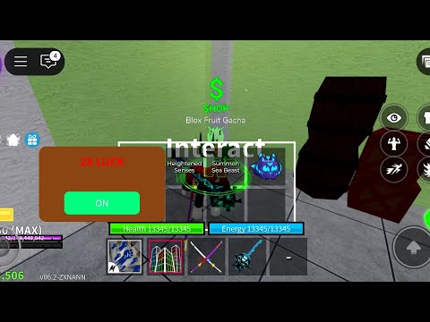 Newest 2X LUCK Script In Blox Fruits