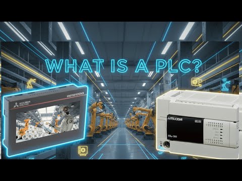 “PLC Programming Basics – Learn Industrial Automation Step-by-Step 🧠