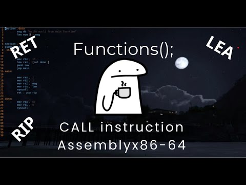 Assembly Tutorial: Calling Functions Without CALL Instruction (Beginner Friendly)