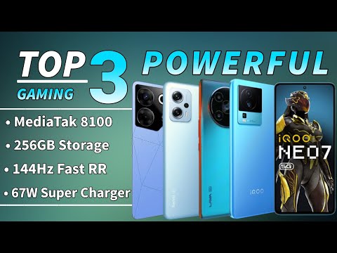 Best Gaming Phone For BGMI & FREE FIRE Under 20000⚡144Hz |MediaTak Dimensity 8100 Gaming Processor..