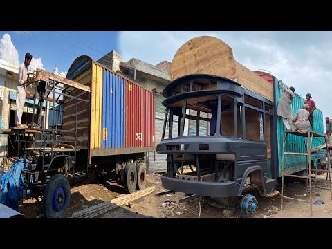 Ten Wheeler Truck Built By Hand Without Any Machine | Truck Manufacturing