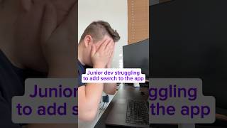 Junior dev vs search #developer #coding #programming #elasticsearch #algolia #programminghumor