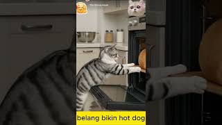 😺🍞 Belang Bikin Roti Hotdog dari Browni?! Hasilnya Bikin Ngakak 🤣🔥#ytshorts #shortsviral #funny