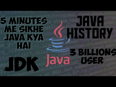 JAVA KYA HAI ,HISTORY OF JAVA, 5 MINUTS ME SIKHE ON TECHNO PARVEZ 2020