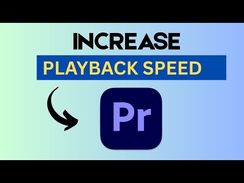 How to increase Video Playback Speed In Premiere Pro