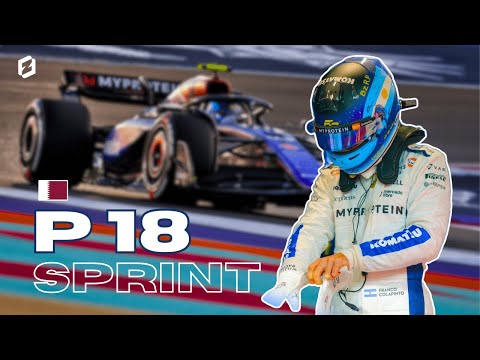 ¿QUÉ LE PASA AL AUTO? FRANCO COLAPINTO 18° en la SPRINT | Qatar GP 2024