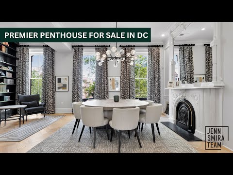 Premier Penthouse with Private Elevator For Sale in Logan Circle, Washington DC