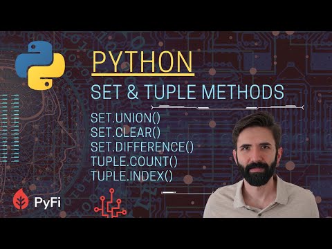 Python Tutorial - Sets & Tuple Methods