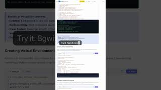 Python Virtual Environments - venv, pip, requirements.txt & Dependenc… — in 30 seconds #Networking