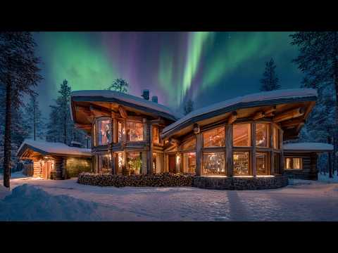 When the World Feels Too Loud, This Cabin’s Silence and Northern Lights Was Made Just for You 🌌🏡✨