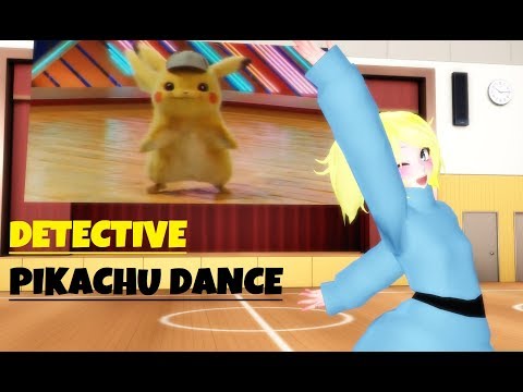 (MMD) - Detective Pikachu Dance (Motion DL)