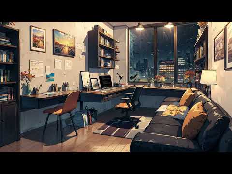 Chill Work Vibes 📖 Lofi Study Mix 📖 Calm Beats for Productivity [lofi chill - lofi rain]