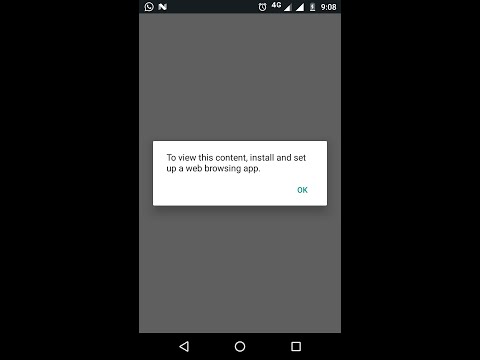 to view this content install and set up a web browsing app