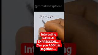 How to Simplify Radicals Easily #howto #simplifyradicalswithease  #simplify  #radical #expressions