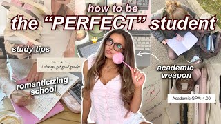 BECOME THE PERFECT STUDENT📔🎀 study tips, habits & romanticizing school