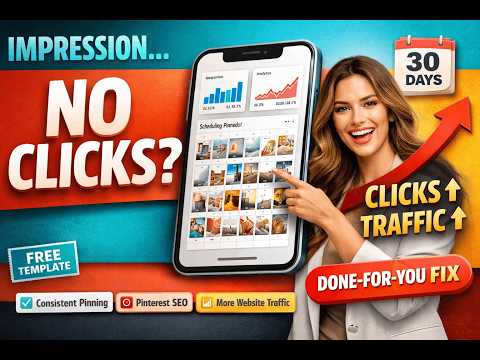 Done-For-You Pinterest Account Management (30 Days): Pinterest SEO + Consistent Pinning for Traffic
