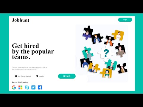 Awesome design For Hired Job Using Only HTML And CSS ||  Responsive Website Design  || Web Creator