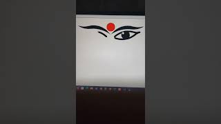 Mata Durga drawing using python turtle @nitinkumarmahuley