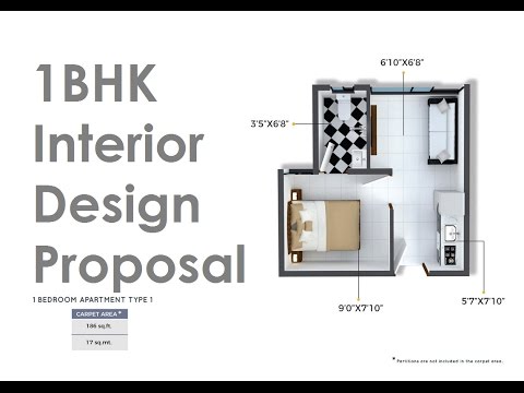 Crystal Xrbia Chembur Central - 1BHK Interior Design Proposal