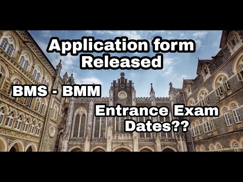 Application forms are released |BMM-BMS Entrance Exam Dates 2022|St.Xavier's College Mumbai
