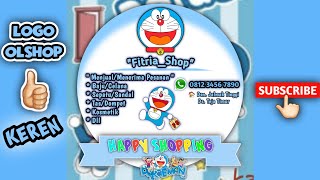 Cara Membuat Logo Olshop Keren Pakai Apk PixelLab