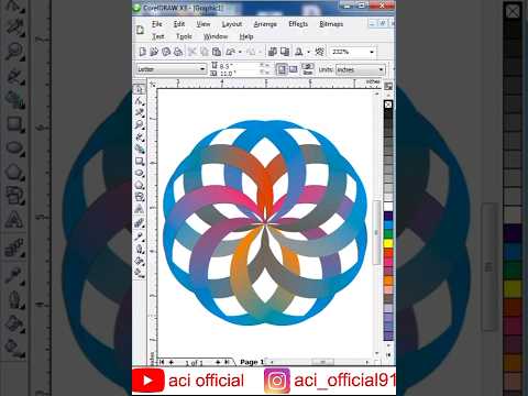 best Corel draw x3 new video #youtubevideo #coreldraw #shorts