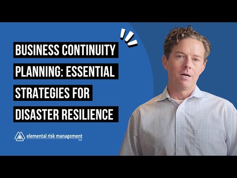Business Continuity Planning: Essential Strategies for Disaster Resilience | ERM