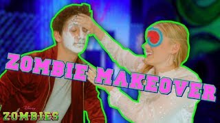 Zombie Makeover Challenge 👄 | ZOMBIES | @disneychannelmusic