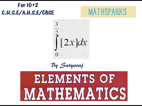 Integration of step function [2x] from 0 to 1.5