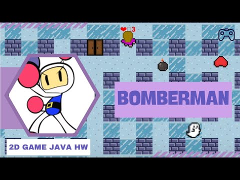 Bomberman java 2D game (ödev gösterim)