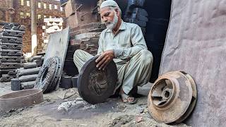 Cast a KSB Impeller without pattern - Sand casting complete process