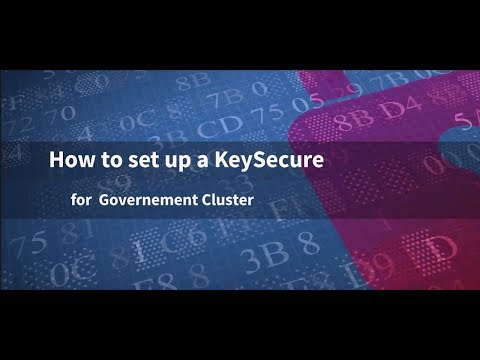 How to Set Up a KeySecure for Government Cluster