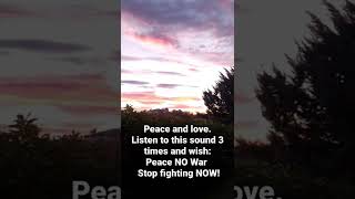 STOP WAR. Wish for Peace!  #stopwar #peaceintheworld #Ukrainewar #relaxingsound