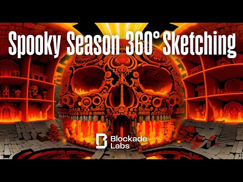 Everything's spookier in 360°: Create immersively chilling art in seconds