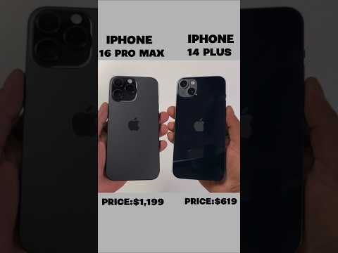 iphone 16 pro max Vs iphone 14 plus Speed test comparison #shorts