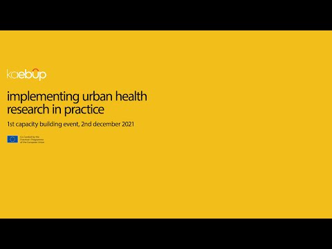 Implementing Urban Health Research in Practice