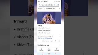 Top 3 gods of Hinduism|| lord Shiva ,lord Vishnu,lord bhrama|| #shorts#statusvideo #lordshiva #viral