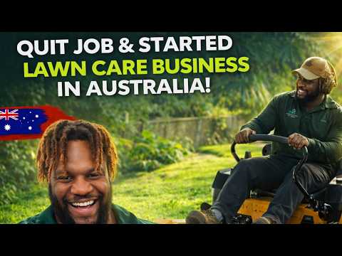 How Jerry Quit Job & Built a Lawn Care Business in Australia