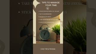 Stop Wasting Time! Work Smarter with These Tips ⏳  #WorkTips  #TimeManagement #tips