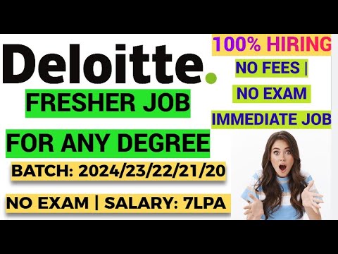 Job Vacancy 2024 | Job Vacancy 2023 | Fresher Jobs 2024 | 2024 Batch jobs | off campus hiring #jobs