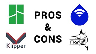 What each 3D printer firmware does well, and where it needs improvement