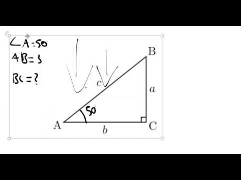 How to solve for a side using Trigonometry (part 2). Made easy- Easy Science