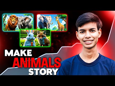 Make Animal Story & Earn Money Every Month Lakhs || Animal Cartoon story kaise banaye (Full Course)