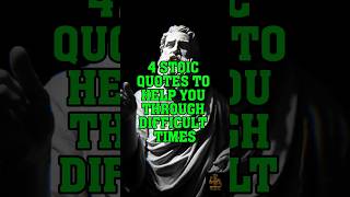4 Powerful Stoic Quotes to Overcome Tough Times | Stoicism Motivation. #mentalstrength #heartspeak