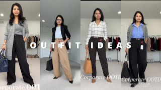 4 Corporate Outfit Ideas | Chic, Effortless & Everyday Workwear Inspo