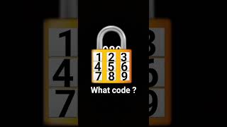 what code in #shorts