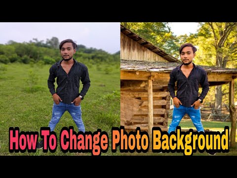 How To Change Photo Background || Photo Ka Background Kaise Change Kare ||#shorts