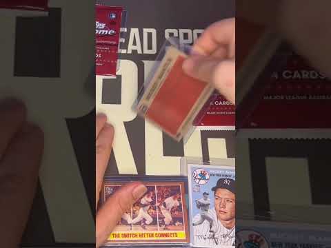 MICKEY MANTLE MANIA!! #tradingcard #sportscards #packopening #mickeymantle