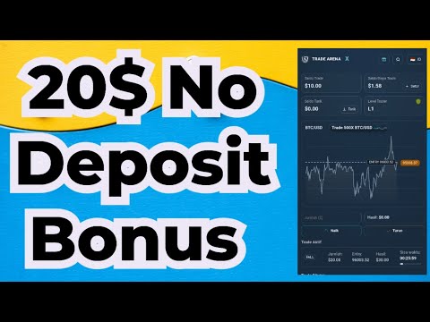 Get 20$ No Deposit Bonus From Trade Arena X